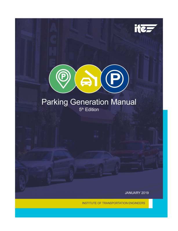 ITE Parking Generation (5th Edition) 1